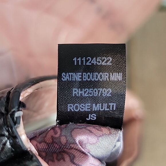 Guess vintage 90s satin boudour mini clutch bag in faux crocodile leather - Picture 15 of 15